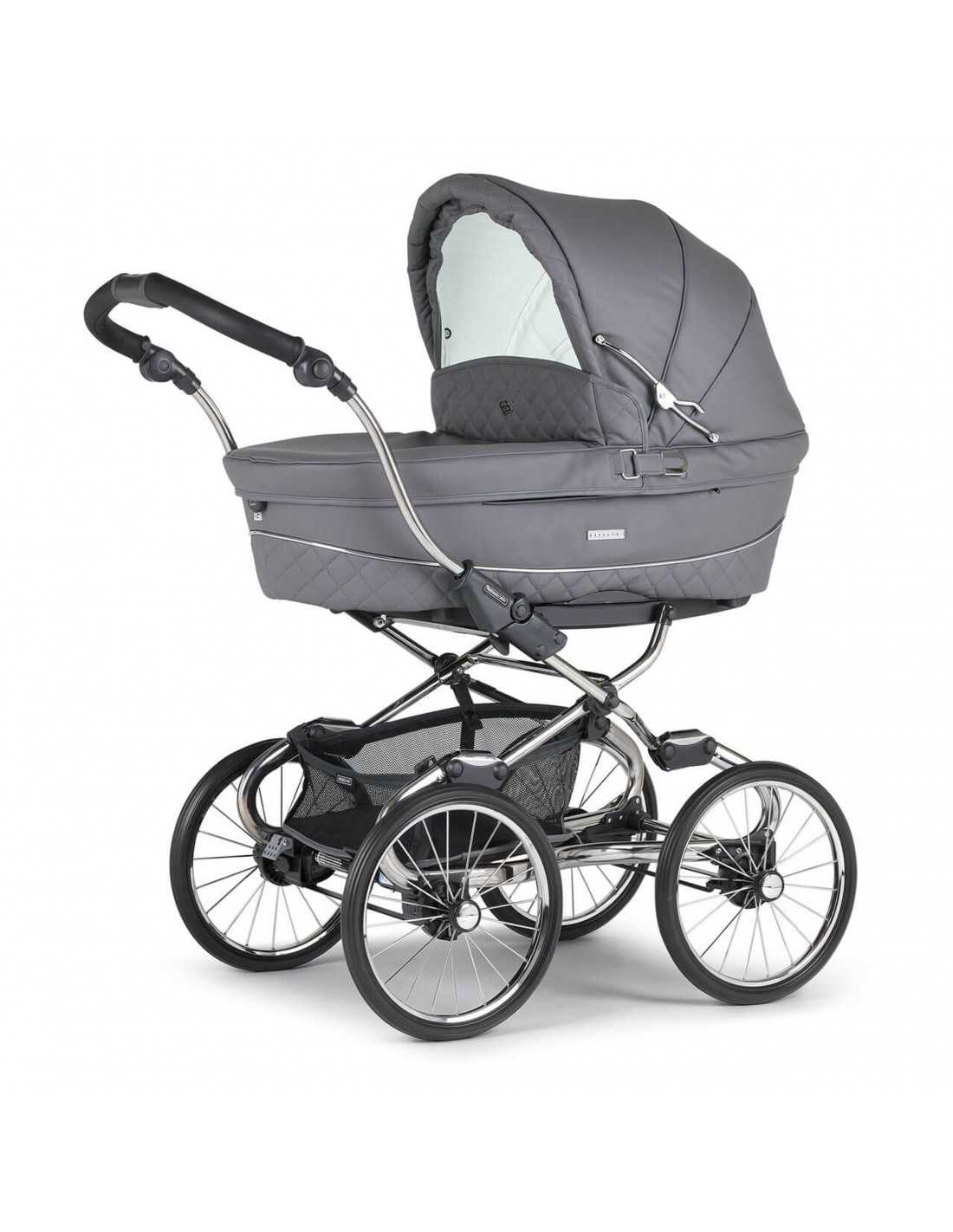 Bebecar Stylo Class+ Special 3 in 1 Pram + Raincover, LA3 Kit-Stormy ...