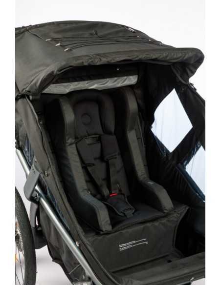 TFK Velo Comfort Seat Single-Black TFK Buggy