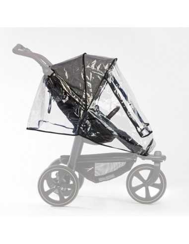 TFK Raincover Mono 2 Stroller-Clear