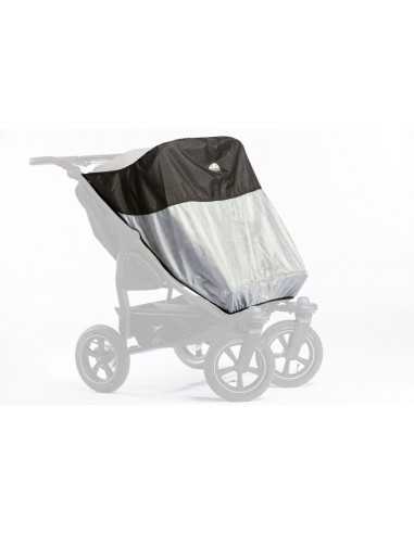 TFK Duo 2 Sun Protection Stroller-Clear