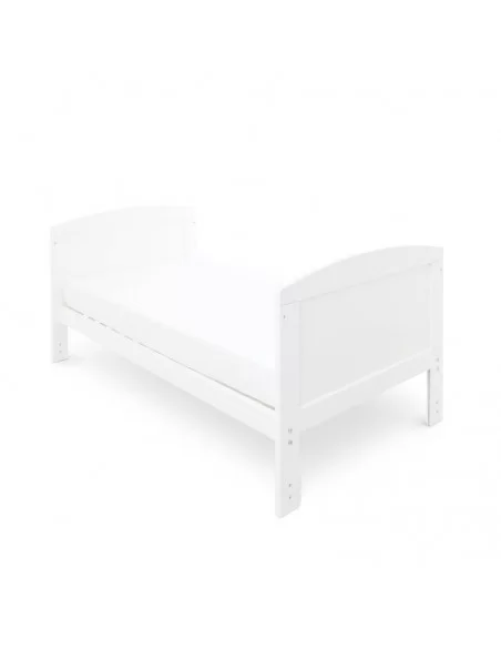 Ickle Bubba Coleby Classic Cot Bed & Under Drawer-White With All Seasons Premium Pocket Sprung Mattress (140 x 70cm) Ickle Bubba