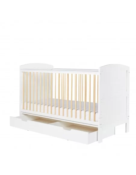 Ickle Bubba Coleby Classic Cot Bed And Under Drawer With All Seasons Premium Pocket Sprung Mattress Ickle Bubba