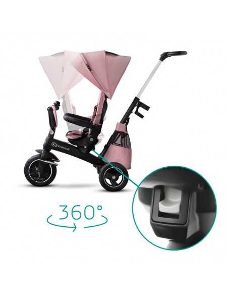 Kinderkraft EasyTwist Tricycle-Mauvelous Pink kinderkraft