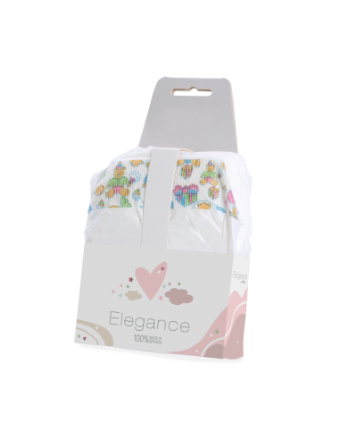 Arias Set of 3 Elegance Nappies