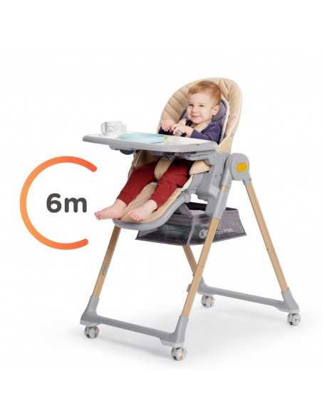 Kinderkraft Lastree Highchair-Wood kinderkraft