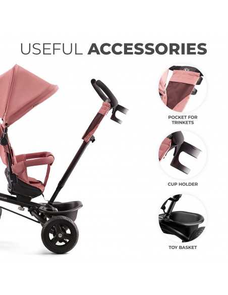 Kinderkraft Aveo Tricycle-Rose Pink kinderkraft