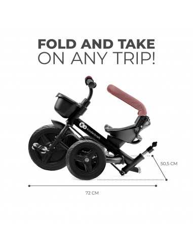 Kinderkraft Aveo Tricycle-Rose Pink Kinderkraft Aveo Tricycle-Rose Pink