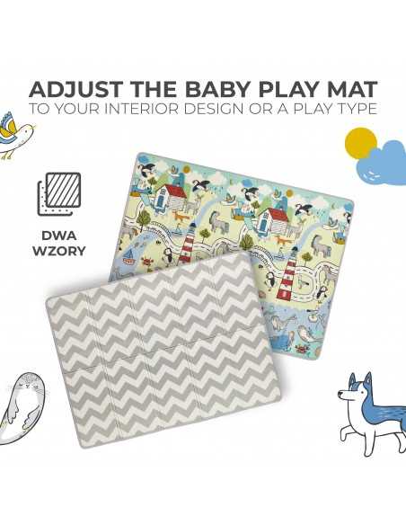 Kinderkraft Playmat Double-sided foam Mat MATTY 2 kinderkraft