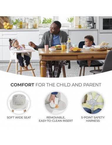 Kinderkraft Sienna Highchair-Grey Kinderkraft Sienna Highchair-Grey