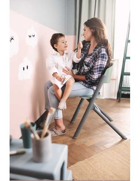 Kinderkraft Livy & Calmee Highchair-Aster Pink kinderkraft