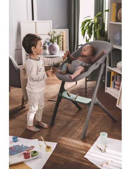 Kinderkraft Livy & Calmee Highchair-Aster Pink kinderkraft