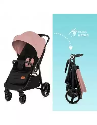 Kinderkraft Grande Plus Pushchair-Pink Kinderkraft Grande Plus Pushchair-Pink