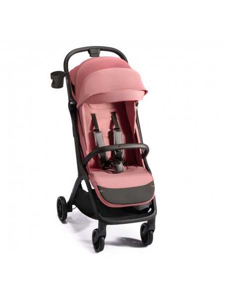 Kinderkraft Nubi 2 Lightweight Compact Pushchair-Pink Quartz kinderkraft