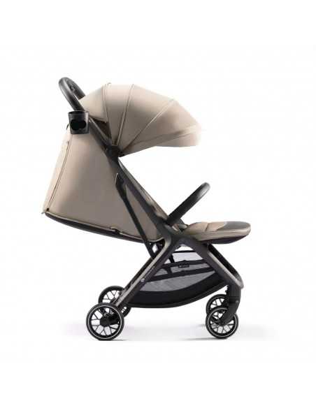 Kinderkraft Nubi 2 Lightweight Compact Pushchair-Sand Beige discontinued kinderkraft