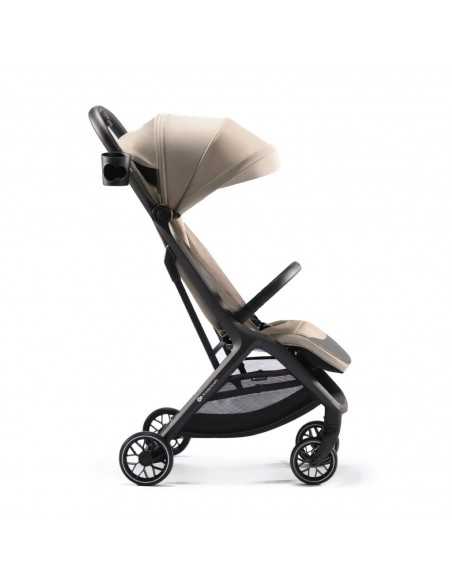 Kinderkraft Nubi 2 Lightweight Compact Pushchair-Sand Beige discontinued kinderkraft