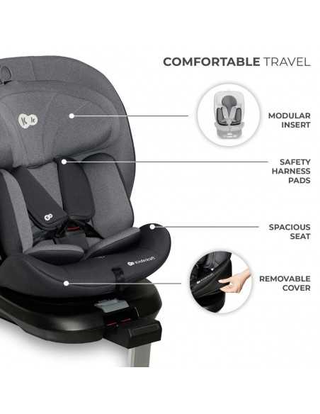 Kinderkraft Car Seat i 360 i Size 40-150cm-Grey kinderkraft