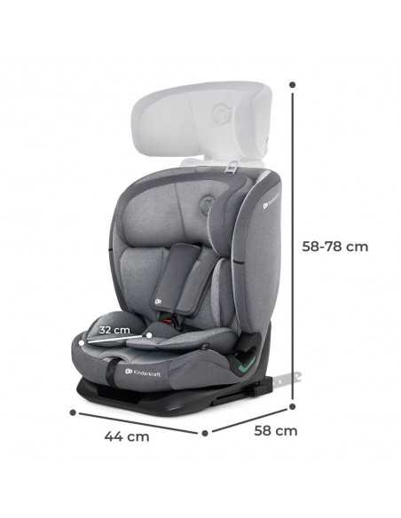 Kinderkraft Car Seat Oneto3 i-Size 76-150cm-Cool Grey kinderkraft