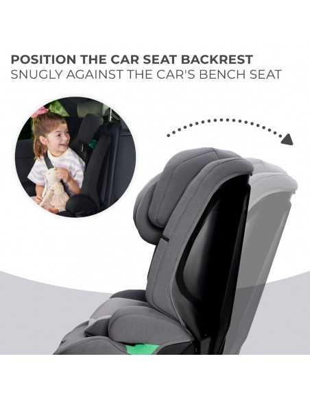 Kinderkraft Car Seat Safety Fix 2 i-Size 76-150cm-Grey kinderkraft