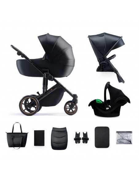 Kinderkraft PRIME 2 Travel System 3in1 Bundle-Venzian Black kinderkraft