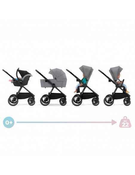 Kinderkraft Multifunctional NEA 2in1 Travel System-Ash Pink kinderkraft