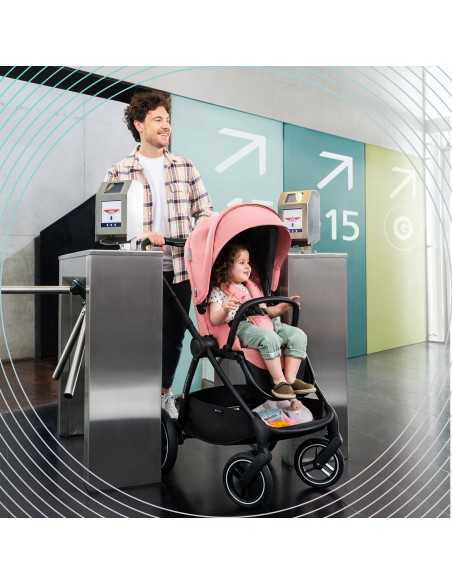 Kinderkraft Multifunctional NEA 2in1 Travel System-Ash Pink kinderkraft