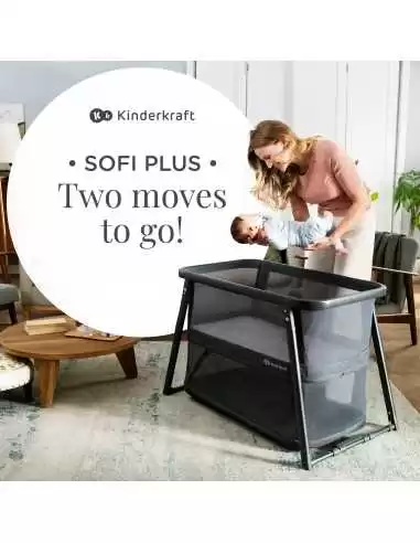 Kinderkraft Sofi Travel Cot 4in1 With... Kinderkraft Sofi Travel Cot 4in1 With...