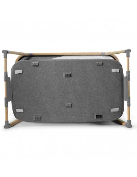 Kinderkraft Sofi Travel Cot 4in1 With Playpen Function-Grey kinderkraft