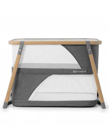 Kinderkraft Sofi Travel Cot 4in1 With Playpen Function-Grey kinderkraft