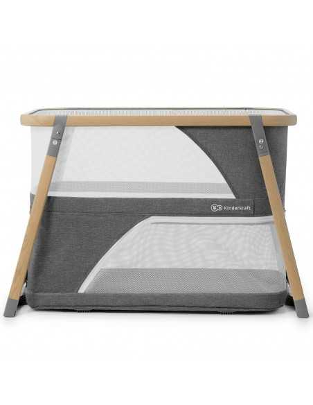 Kinderkraft Sofi Travel Cot 4in1 With Playpen Function-Grey kinderkraft