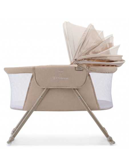 Kinderkraft 3in1 Lovi Rocking Cot, Cradle & Travel Cot-Beige kinderkraft