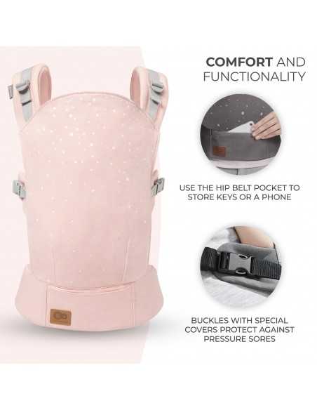 Kinderkraft Baby Carrier NINO Confetti-Pink kinderkraft