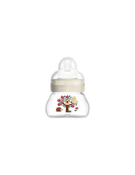 MAM Feel Good Glass 90ml Bottle-Unisex Assorted Design MAMi