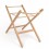 Clair de Lune Self Assembly Wooden Folding Moses Basket Stand-Natural