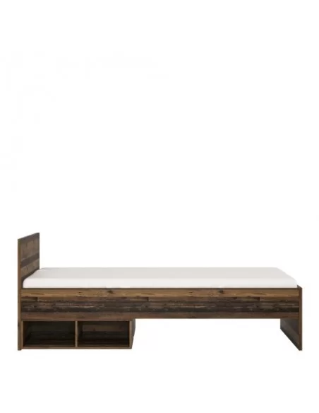 FTG Brooklyn Single Bed 120cm-Walnut Furniture To Go