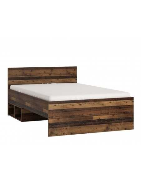 FTG Brooklyn Single Bed 120cm-Walnut Furniture To Go