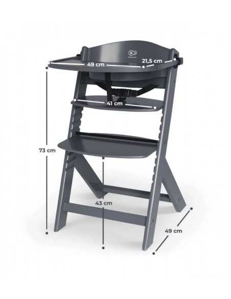 Kinderkraft Enock Highchair-Black kinderkraft