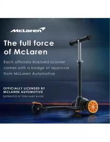 McLaren Scooter 3+ yrs-Orange/Black McLaren Scooter 3+ yrs-Orange/Black