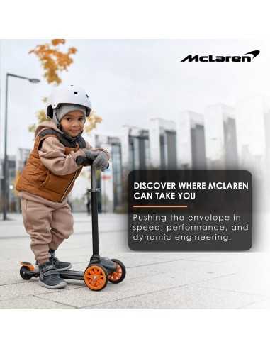 McLaren Scooter 3+ yrs-Orange/Black McLaren Scooter 3+ yrs-Orange/Black