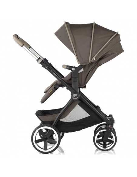 Jane Crosslight Micro Koos iSize R1 10 Piece Travel System Bundle-Oak Milk Johnston Prams