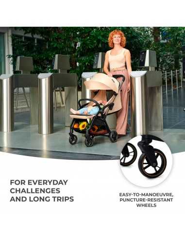 Kinderkraft Apino Stroller-Dune Beige Kinderkraft Apino Stroller-Dune Beige