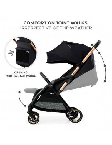 Kinderkraft Apino Stroller-Raven Black Kinderkraft Apino Stroller-Raven Black