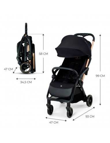 Kinderkraft Apino Stroller-Raven Black Kinderkraft Apino Stroller-Raven Black