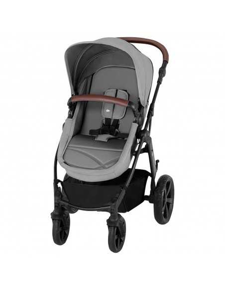 Kinderkraft Multifunctional Moov-CT 4in1 With MINK PRO Car Seat + ISOFIX Base Travel System-Grey kinderkraft