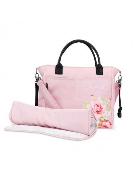 Leclerc Baby By Monnalisa Diaper Bag-Antique Pink Leclerc Baby