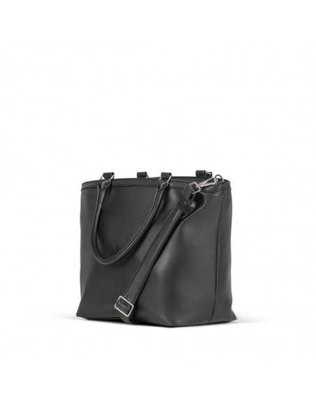 Leclerc Baby Luxury Changing Bag faux leather-Black Leclerc Baby