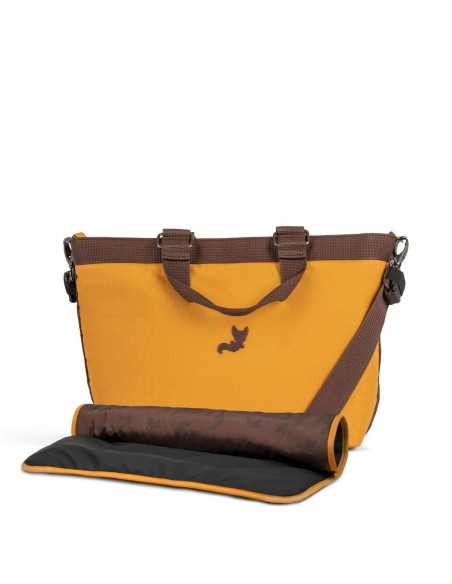Leclerc Baby Influencer Air Luxury Changing Bag-Golden Mustard Leclerc Baby