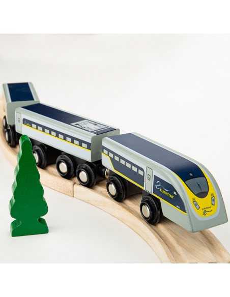 Bigjigs Toys Eurostar e320 Train-Grey Bigjigs Toys