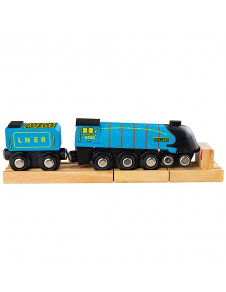 Bigjigs Rail Heritage Collection Mallard-Blue Bigjigs Toys