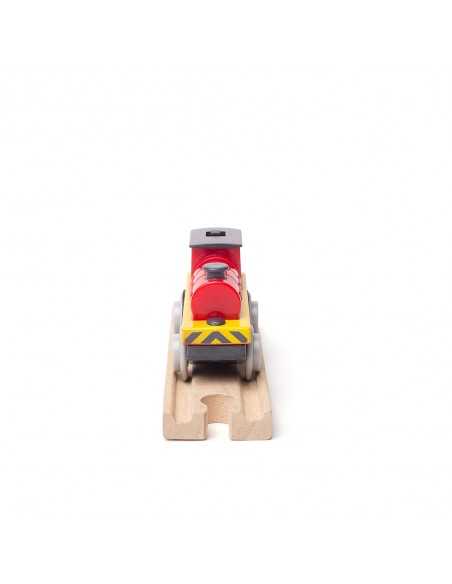 Bigjigs Toys Mighty Red Loco (Battery Operated)-Red Bigjigs Toys
