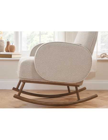 Tutti Bambini Micah Rocking Chair Footstool Biscuit